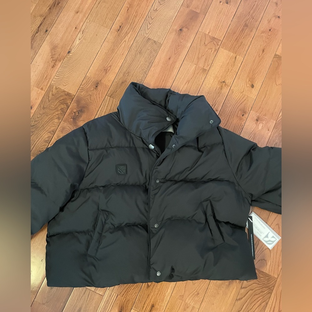 Lesugiatelier recycled down cropped jacket